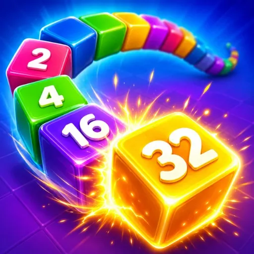 2048 Snake.io Cover